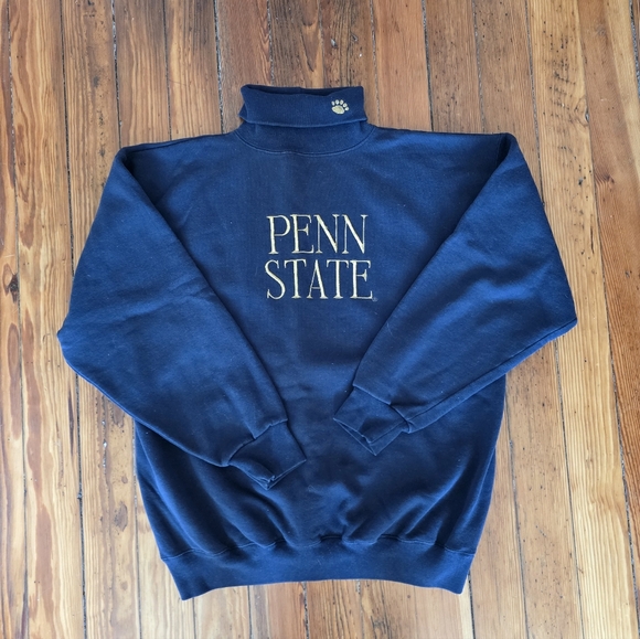 rugged sweats Other - Penn State Mock Neck Sweater Vintage